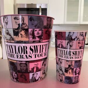 AMC Theaters EXCLUSIVE Taylor Swift the Eras Tour Collectible Cup and Popcorn